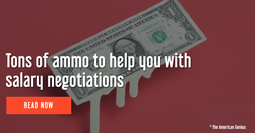Ammo to help you with salary negotiations
