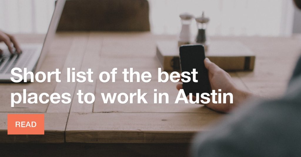 Best places to work in Austin