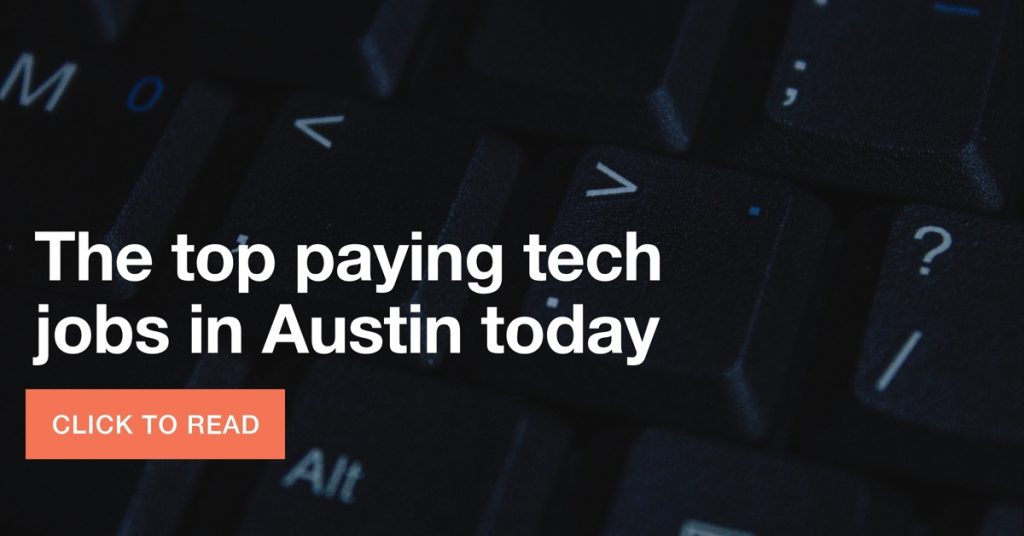 Top paying tech jobs in Austin