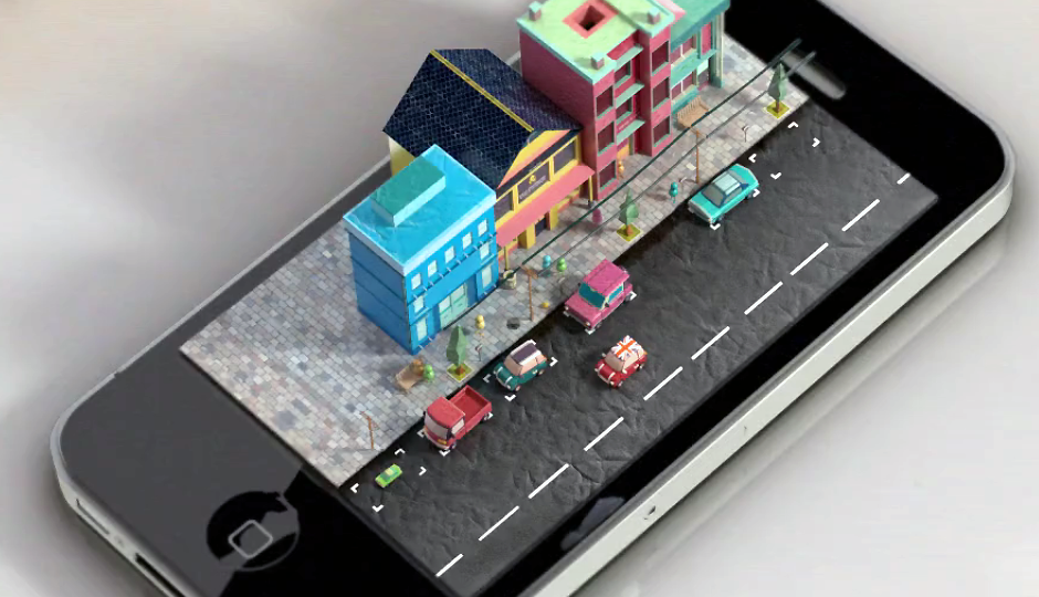 apple iphone hologram