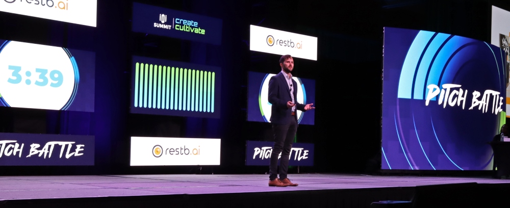 restb.ai on stage
