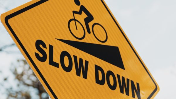 Slow down in life sign