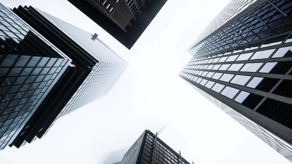 skyscrapers representing growing towns