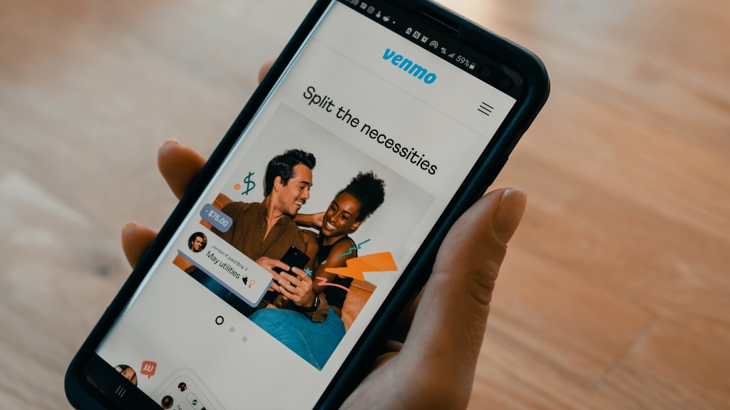 venmo transaction app on phone