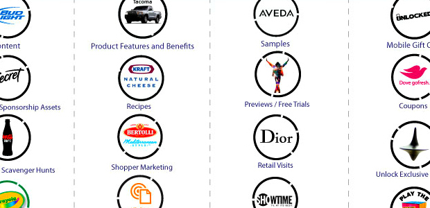 SnapTags - logos that are interactive over smartphone and text