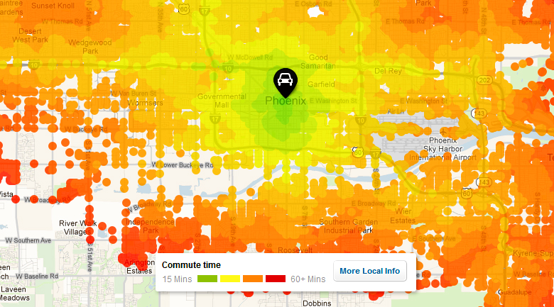 trulia commute times