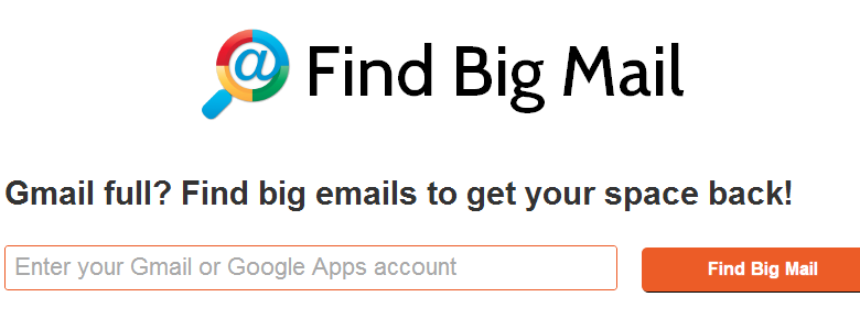 find big mail for google apps