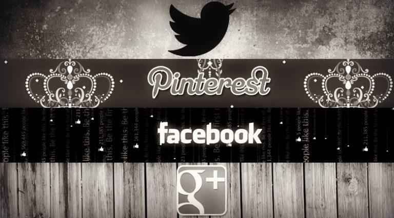 Facebook, Pinterest, Google+, Twitter image size cheat sheet