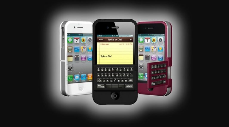 Spike: a real keyboard for iPhones