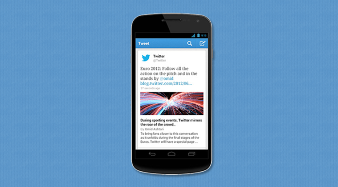 twitter mobile app