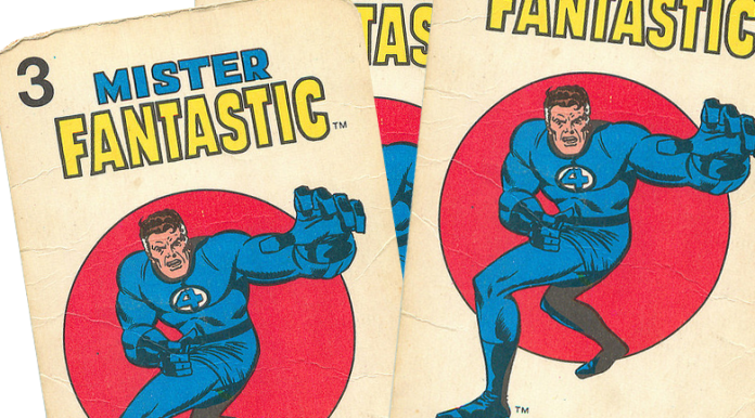 mister fantastic marvel card