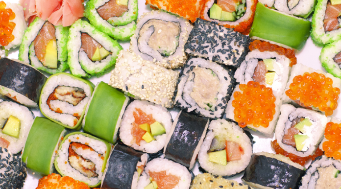 sushi real estate marketing copy