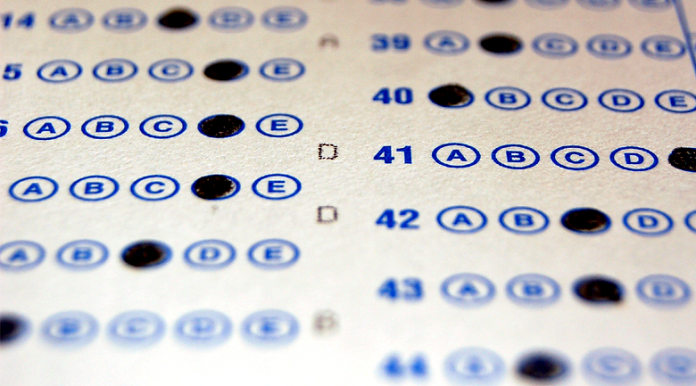 test-scantron test short sales processing