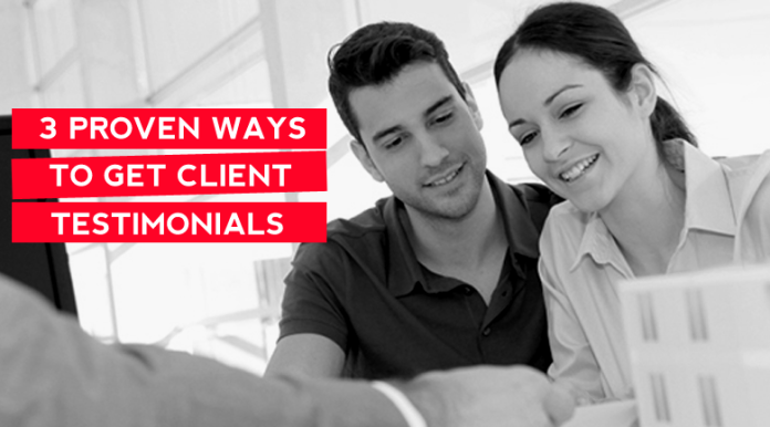 getting client testimonials