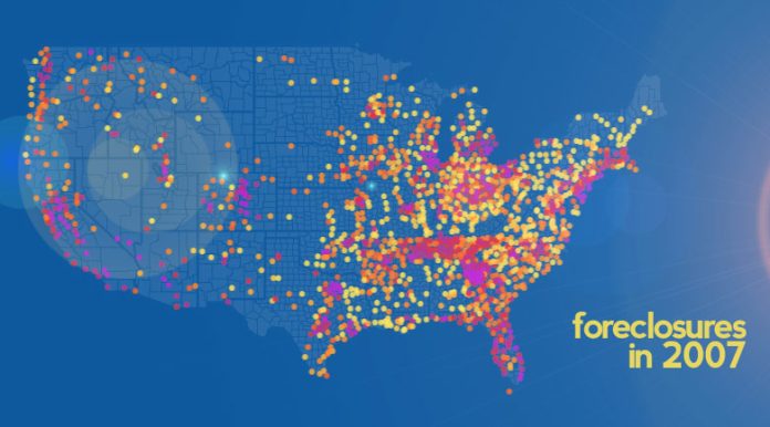 foreclosure crisis over five years