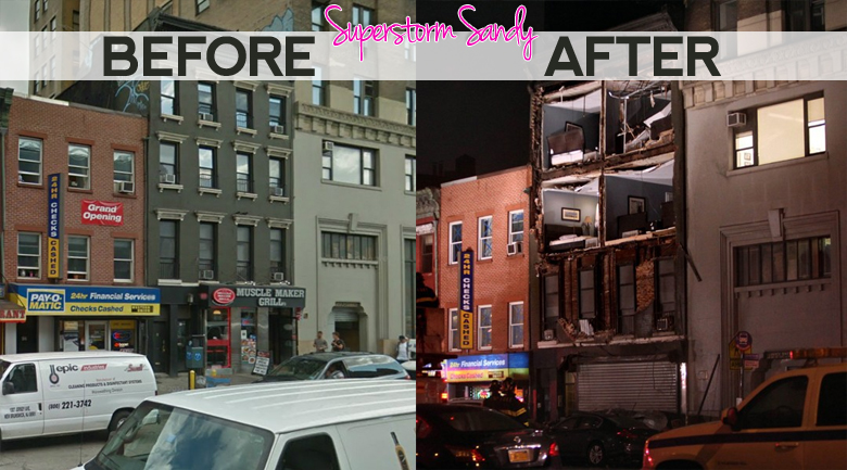 superstorm-sandy hurricane sandy before and after pictures