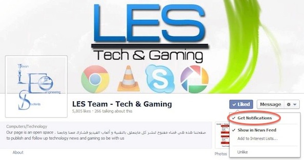 facebook updates