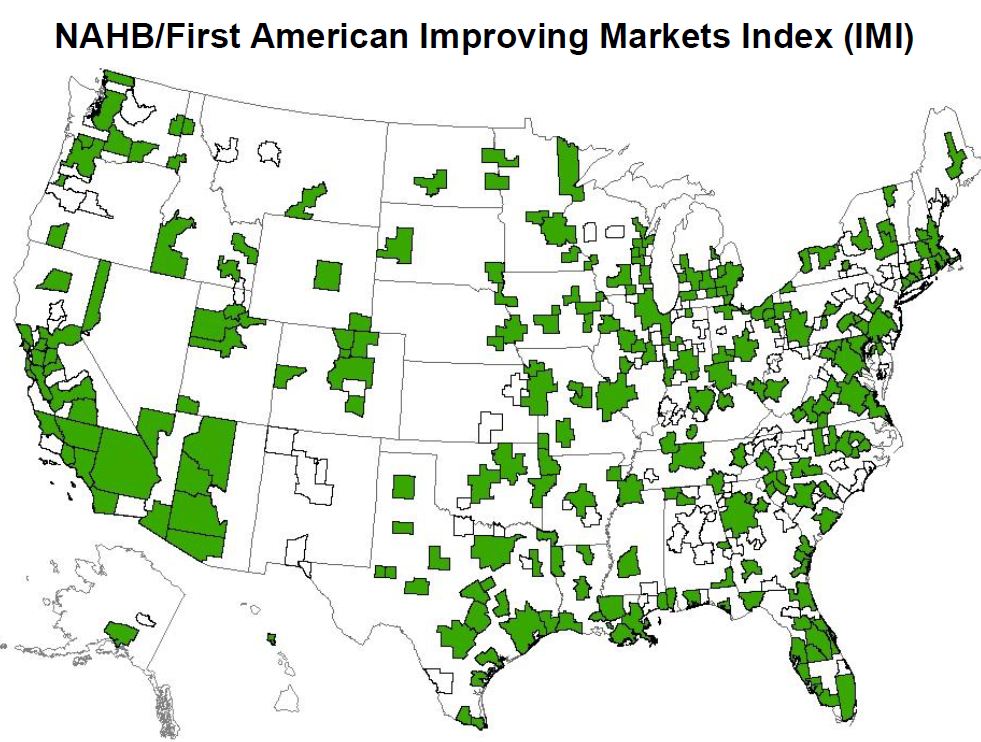 improving markets map