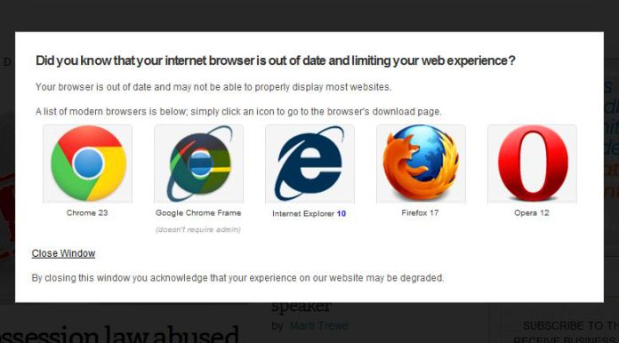internet explorer 8