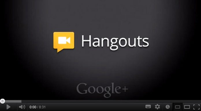 google plus hangouts