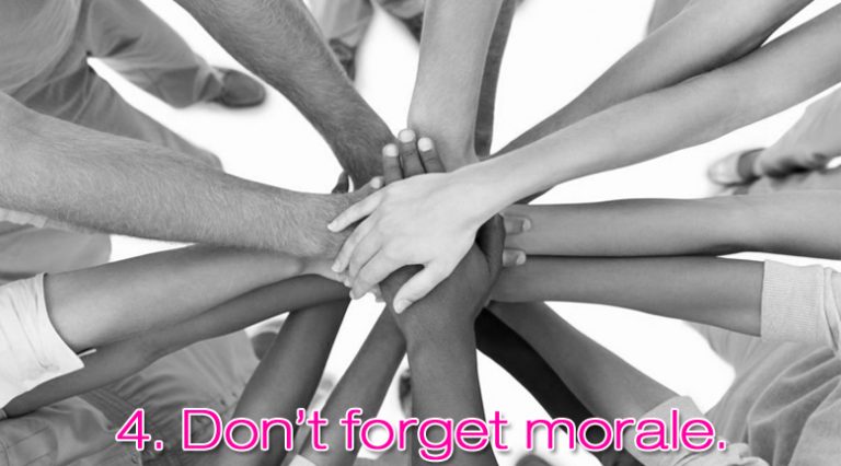 4 tips for encouraging strong team work