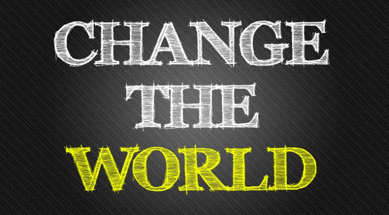Letter to my daughter: change the world from the outside