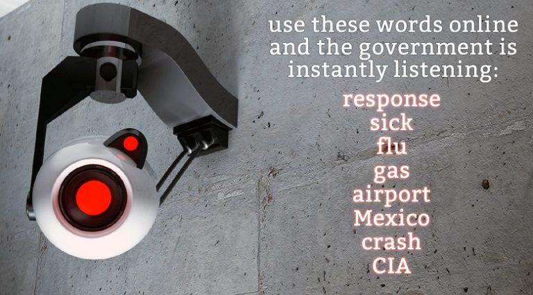 Common words the gov’t uses to monitor social networks