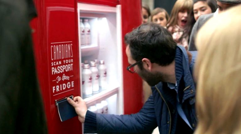 Clever campaign gives out free beer, but only to Canadians