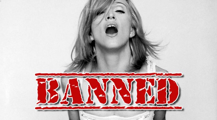 madonna banned