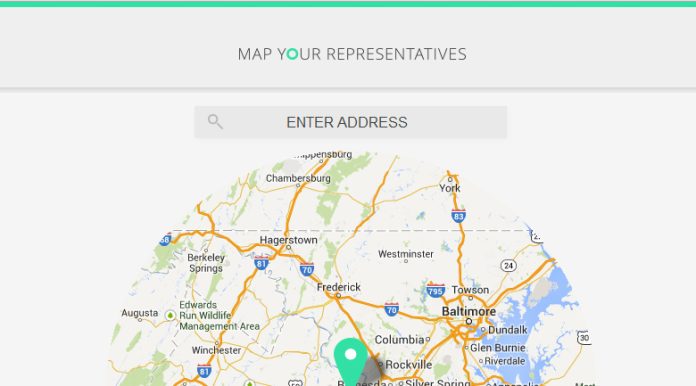 map your representatives