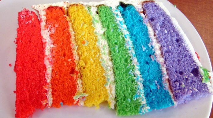 rainbow cake