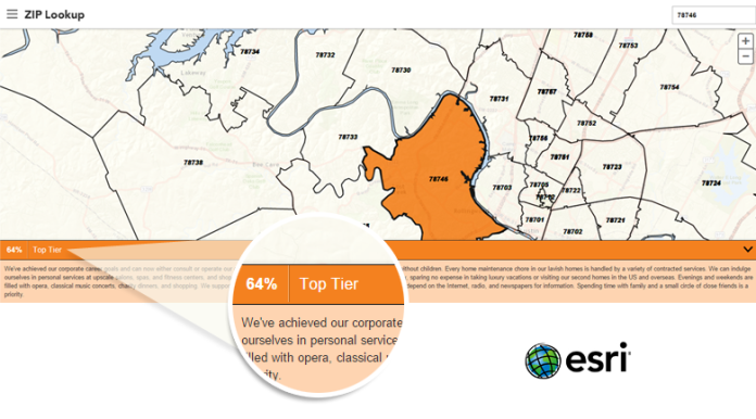 esri data zip codes