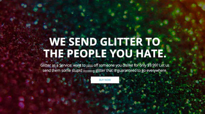 send glitter enemies