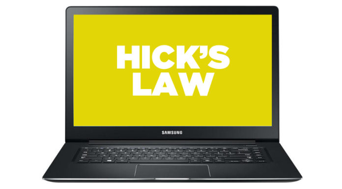 hicks law