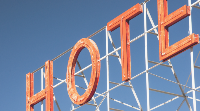 hotel sign