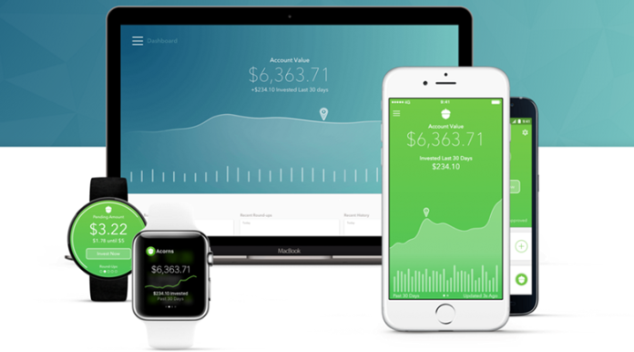acorn investing spare chang