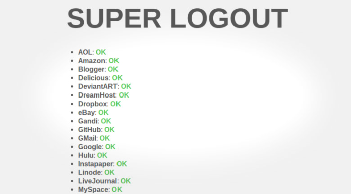super logout