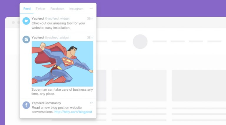 Clean up your website’s social media feeds with Social Box