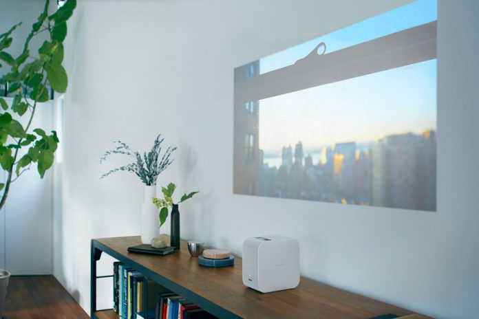 sony portable ultra short throw projector