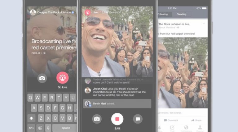 Facebook Live now allows streaming to groups