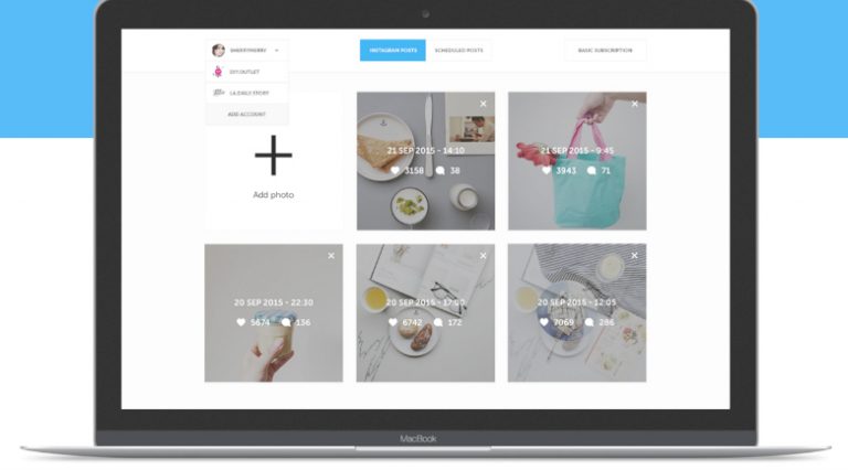 Grum can schedule posts to multiple Instagram accounts from your desktop