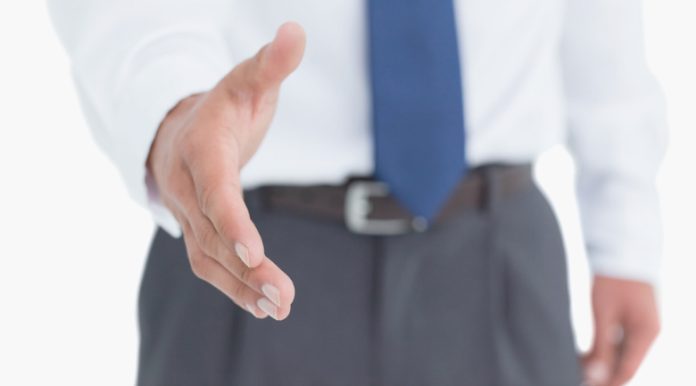 first impression handshake with investors