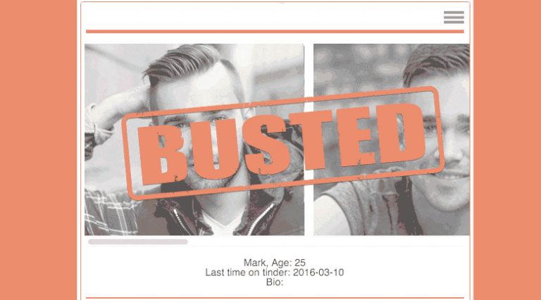 If you have $5, this service offers to bust someone for using Tinder