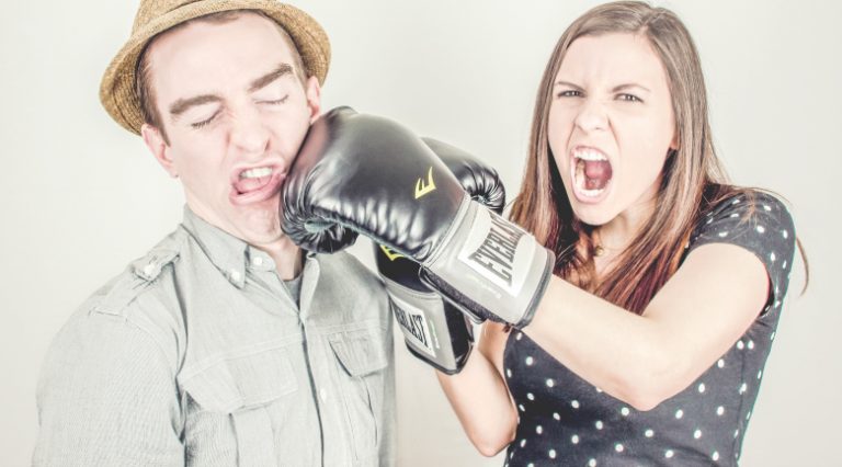 angry fight boxing marketing