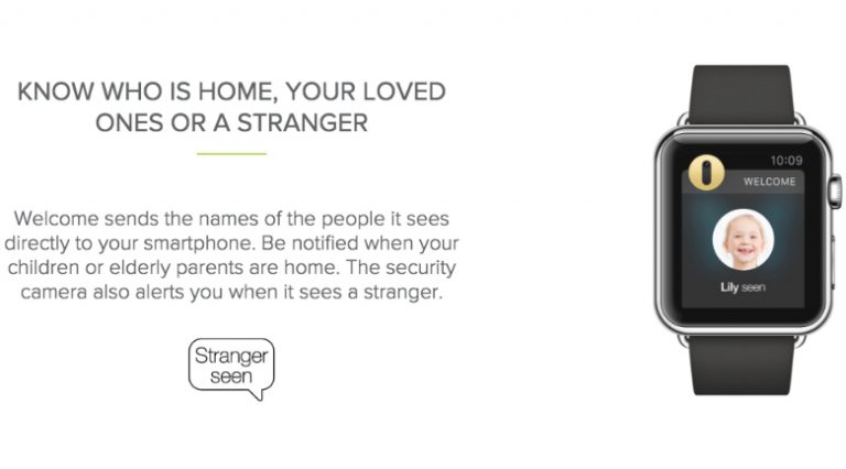 Smart home security cam comes with facial recognition