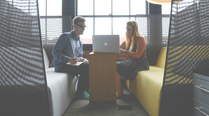 team startup coworking employees