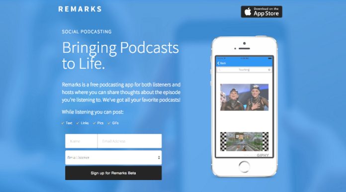 remarks interactive podcast