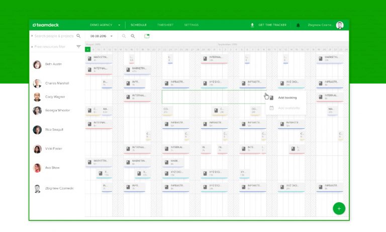 Teamdeck combines team management and productivity tools