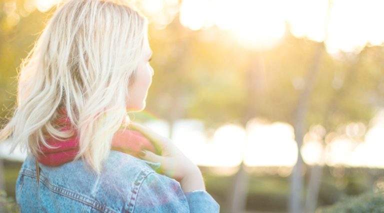 thinking woman creative