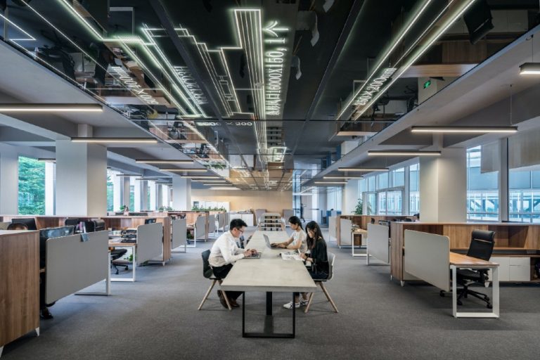 office life and ideal worker